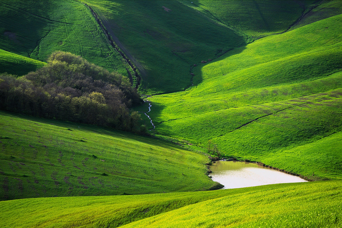 Etang, Toscane