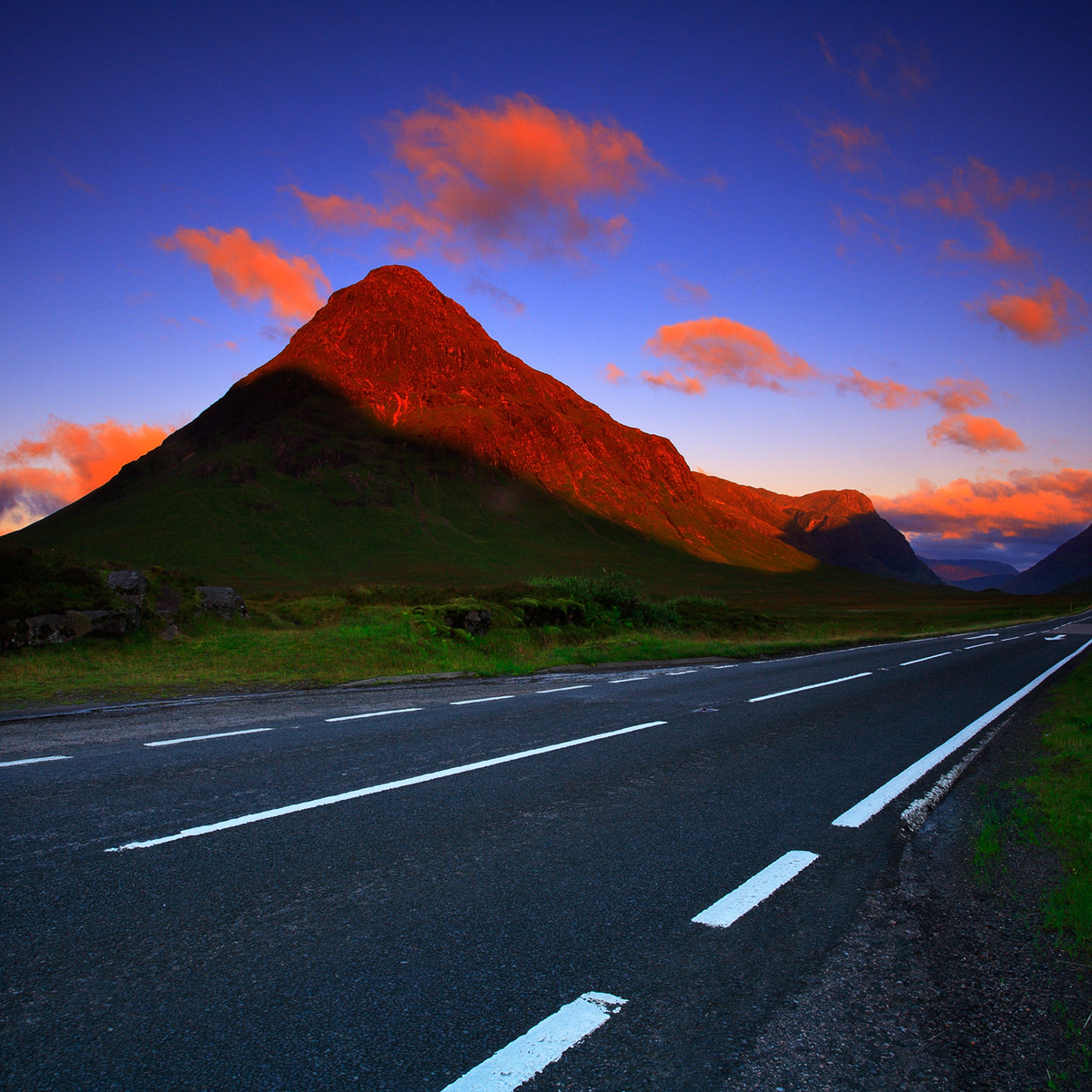 Aube sur le Buachaille Etive Mor