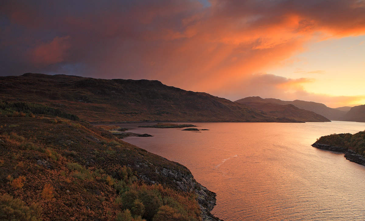 Loch Glendhu from Kylesku Bridge